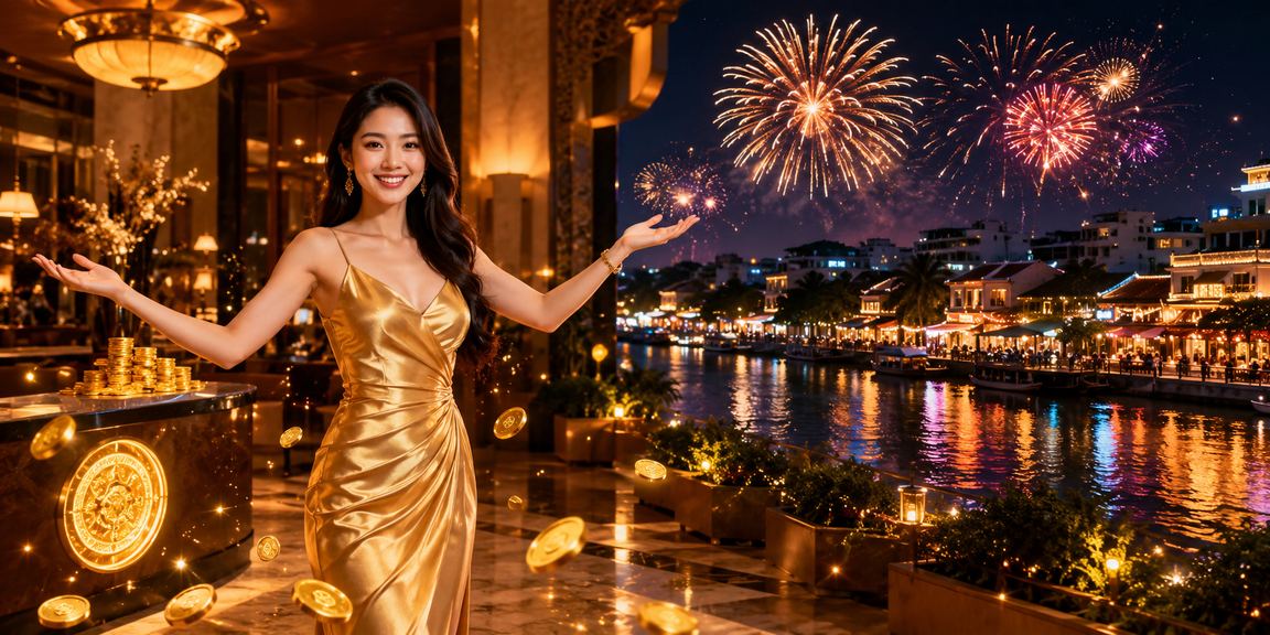 Người chơi tại chợ đêm Mekong truy cập tài khoản 5100 buổi tối